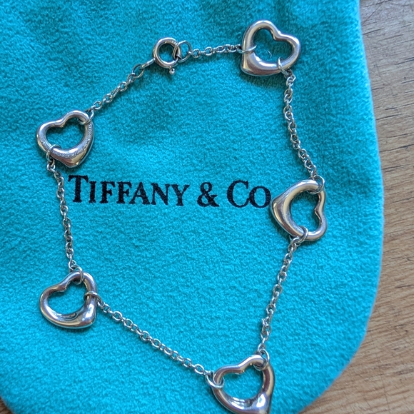 Tiffany & Co. Elsa Peretti Open Heart Bracelet